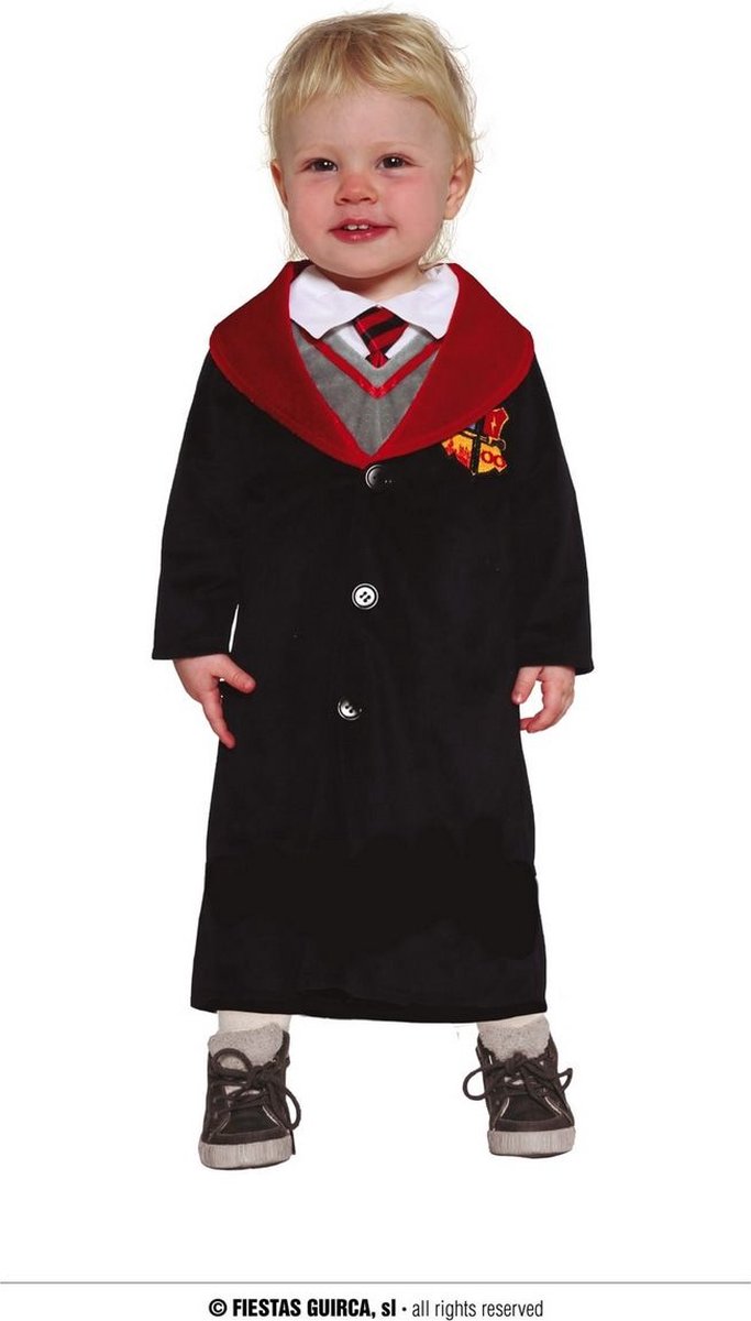 Harry Potter Kostuum | Hooggeleerde WonderKind Kostuum | 1 - 2 jaar | Carnavalskleding | Verkleedkleding